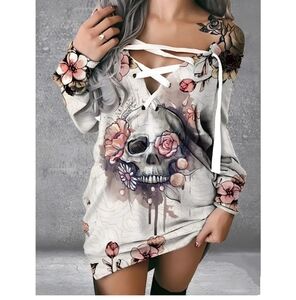 Comfy Oversized sweatshirt dress or Tunic top